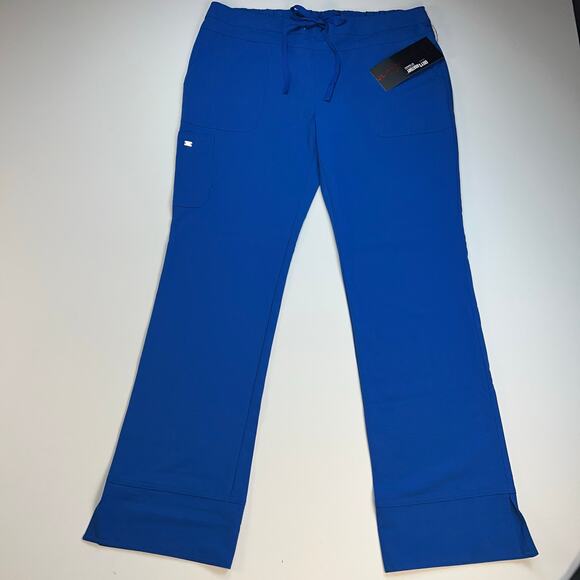 Barco Grey’s Anatomy 3 Pocket Low Rise Cargo Straight Leg Scrub Pants Size LT - Picture 2 of 10